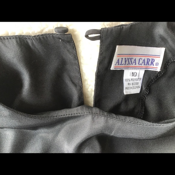 💗 Black sateen top - Picture 2 of 4